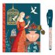 Djeco Lisa secret notebook - Magic felt pen