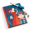 Djeco Lisa secret notebook - Magic felt pen