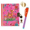 Djeco Titkos napló A/6, varázstollal - Fiona little secret notebook - magic marker