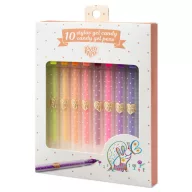   Djeco Zseléstoll készlet - 10 pasztell szín - 10 candy gel pens