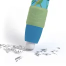 Djeco Judith clip eraser stílusos, mintás radír klipsszel iskolásoknak