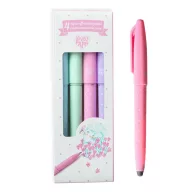   Djeco Radírozható tollkészlet - 4 pasztell színű - 4 Pastel erasable pens