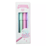   Djeco Radírozható tollkészlet - 4 pasztell színű - 4 Pastel erasable pens