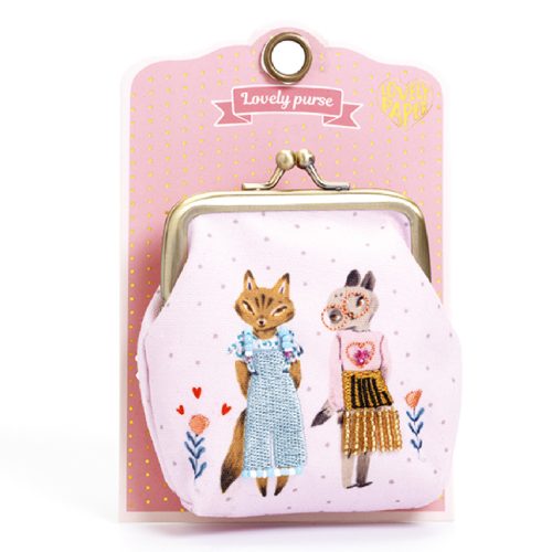 Djeco Pénztárca - Cats - Lovely purse