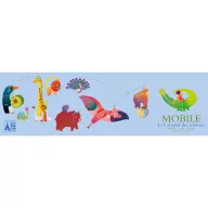   Djeco Szélmobil függődísz - Állatok farsangja - Carnival of animals
