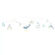   Djeco Szélmobil függődísz - Jegesmedvék - Polar bears (FSC)