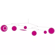   Djeco Szélmobil függődísz - Repkedő rózsaszín - Pink fly