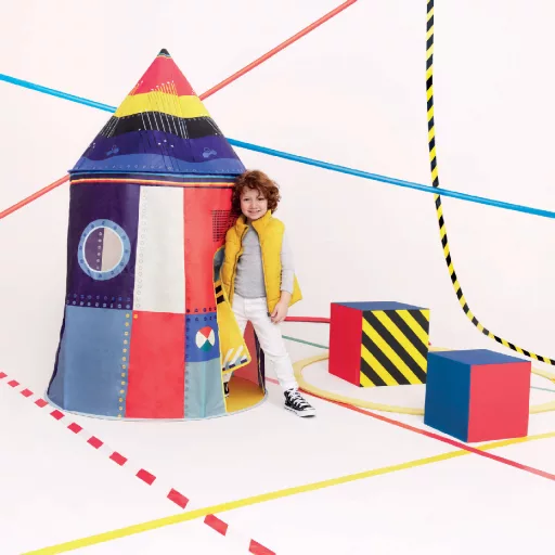 Djeco Djeco sátrak - Rakéta játszósátor - Rocket hut