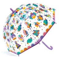 Djeco Pop rainbow mintás gyermek esernyő 6 éves kortól, vidám színekkel