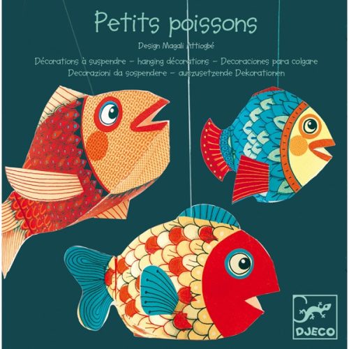 Djeco 3D-s függödísz - Halak - Little fishes