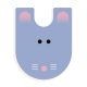 Djeco U - Graphic animal letter