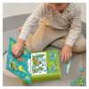 Dodo Toys mágneses puzzle - Állatok világtérképe