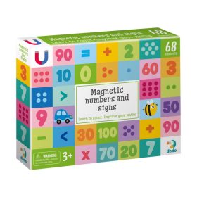 Dodo Toys mágneses készlet - Számok és jelek