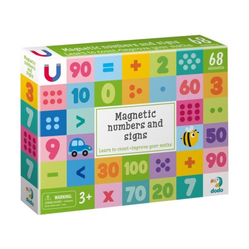 Dodo Toys mágneses készlet - Számok és jelek