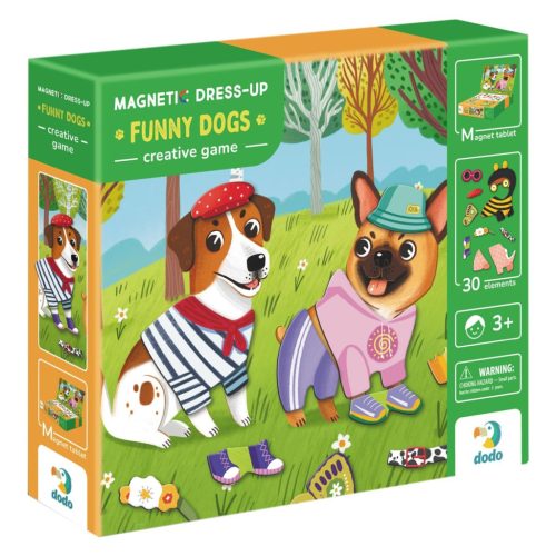 Dodo Toys mágneses készlet - Vicces kutyák
