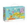 Dodo Toys Európa térkép - 100 db-os puzzle