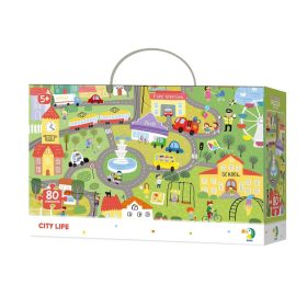 Dodo Toys Megfigyelő puzzle - Városi élet 80 db