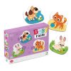Dodo Toys baba puzzle - Háziállatok