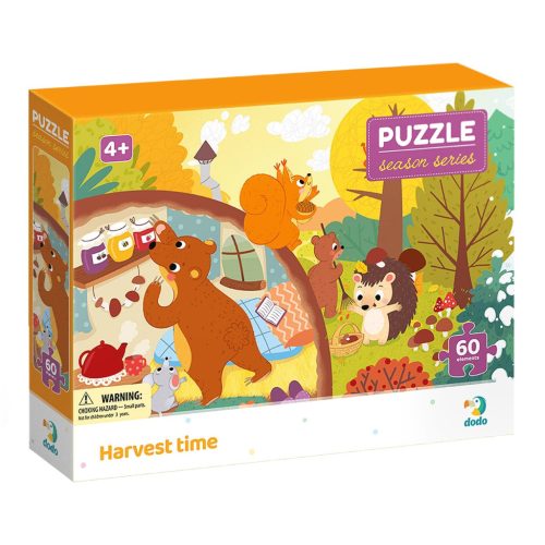 Dodo Toys Puzzle - Őszi betakarítás 80 db