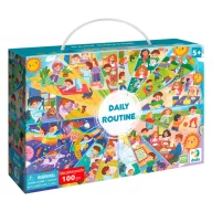Dodo Toys mindennapi tevékenységek - 100 db-os puzzle