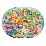 Dodo Toys mindennapi tevékenységek - 100 db-os puzzle