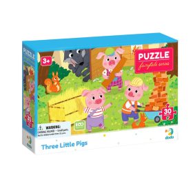 Dodo Toys A három kismalac - 30 db-os puzzle