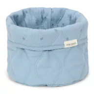 Little Dutch kerek tároló 20x15 cm - Pure Denim Blue