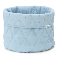 Little Dutch kerek tároló 30x25 cm  - Pure Denim Blue