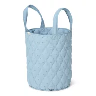   Little Dutch kerek tároló kosár 35x45 cm - Pure Denim Blue