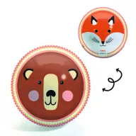   Djeco Gumilabda, ∅ 22 cm - Medve és róka - Bear and Fox Ball