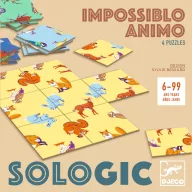 Djeco Logikai játék - Lehetetlen - Állatok - Animo