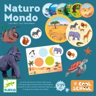   Djeco Képes lottó - Állatok és élőhelyeik - Naturo Mondo