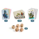 Djeco Kalóz kockázat társasjáték Pirates 'n' Dice illusztrált doboza