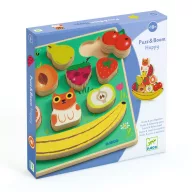 Djeco Puzz and Boom Happy formaillesztő és egyensúlyépítő játék vidám figurákkal