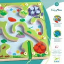 Djeco FrogyMaze mágneses labirintus béka mintával és mágneses tollal