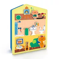 Djeco Mágneses képkirakó - Házban - InZeHouse