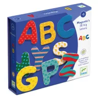   Djeco Mágneses betűkészlet - Nagybetűk - 38 fancy letters