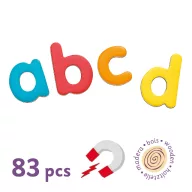   Djeco Mágneses betűkészlet - Kisbetűk - 83 script letters