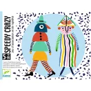 Djeco Speedy Crazy őrült gyors kártyajáték színes illusztrációkkal