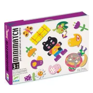 Djeco Minimatch megfigyelő kártyajáték színes illusztrációkkal díszített doboza