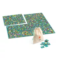 Djeco Fishy-Fish böngésző társasjáték 3D díszdoboza halacskás illusztrációkkal