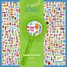 Djeco Crazy Obs Observation Tiny beasts illusztrált csomagolás részlete