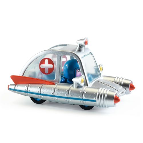 Djeco CRAZY MOTORS játékautó - Űr Mentő - Space Ambulance