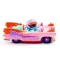 Djeco Crazy Motors Pink Dáma játékautó karakteres rózsaszín dizájnnal