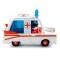 Djeco Crazy Motors Hurry Ambulance játék mentőautó színes és részletgazdag kivitelben