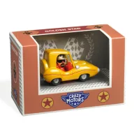 Djeco Crazy Motors Golden Star arany színű játékautó 3 éves kortól