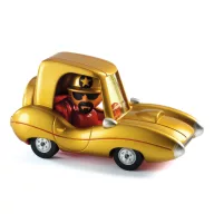 Djeco Crazy Motors Golden Star arany színű játékautó 3 éves kortól
