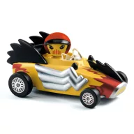 Djeco Crazy Motors Elektro Sokk játékautó élénk színekkel és egyedi stílusú karosszériával