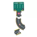 Djeco Crazy Motors Városi kőrút 26 darabos autópálya óriás puzzle dobozában