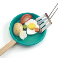 Djeco Cook and Scratch szerepjáték készlet konyhai eszközökkel